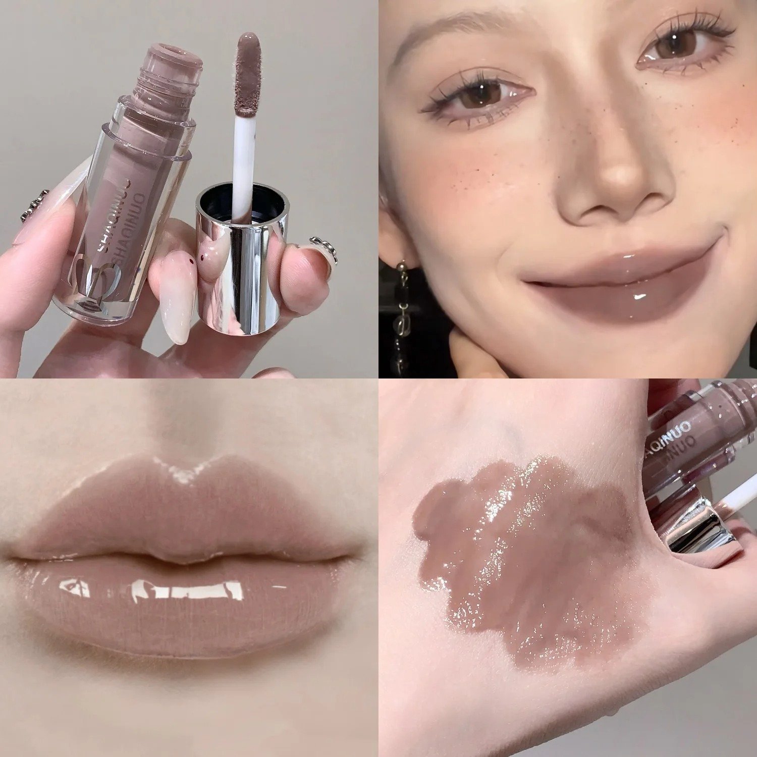 SHAQINUO Soft Lightweight Translucent Lip Gloss - Image 4