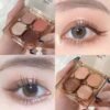 DIKALU Luminous Glittery Matte Eyeshadow Palette