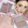 DIKALU Two Tone Powder Matte Highlight Palette