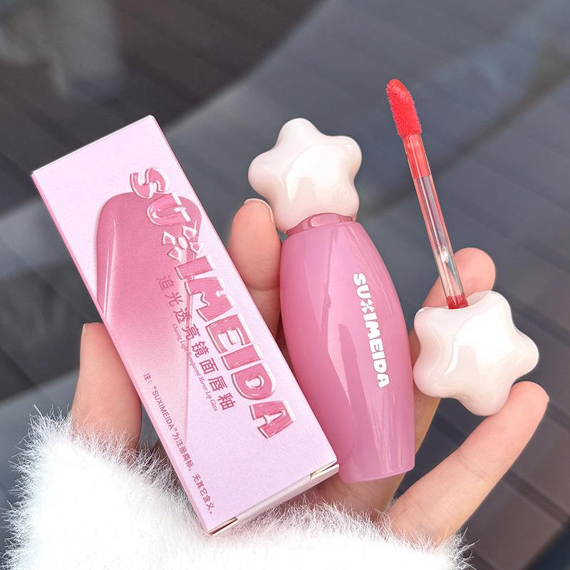 SUXIMEIDA Moisturising Lovely Star Mirror Gloss - Image 7