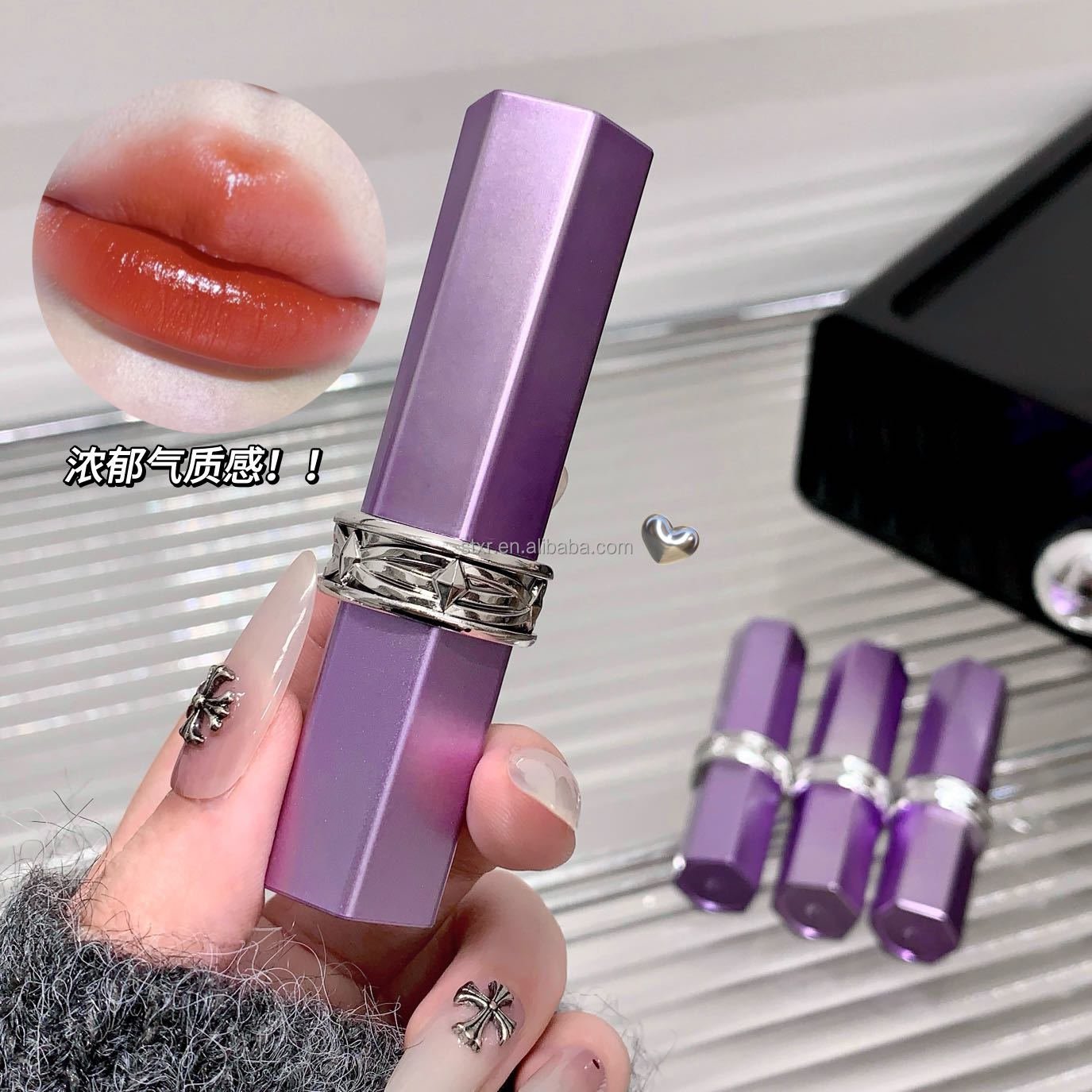 KAKASHOW Long Lasting Black Lipstick - Image 9