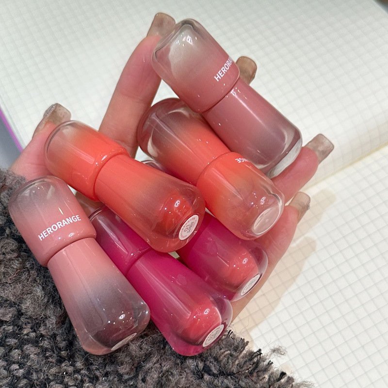 HERORANGE Smokey Water Light Lipglaze - Image 6