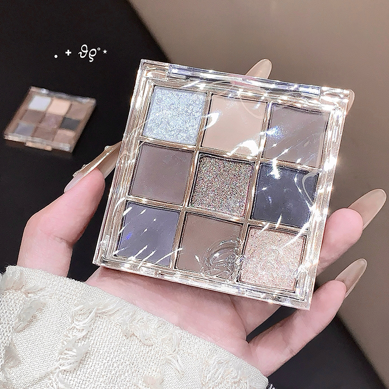 GEGE BEAR Nude Neutral Luminous Foggy Pearlscent Eyeshadow Palette - Image 13