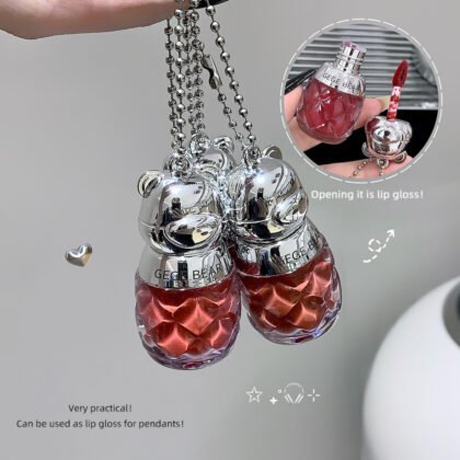 GEGEBEAR Sheer Hydrating Keychain Lip Gloss