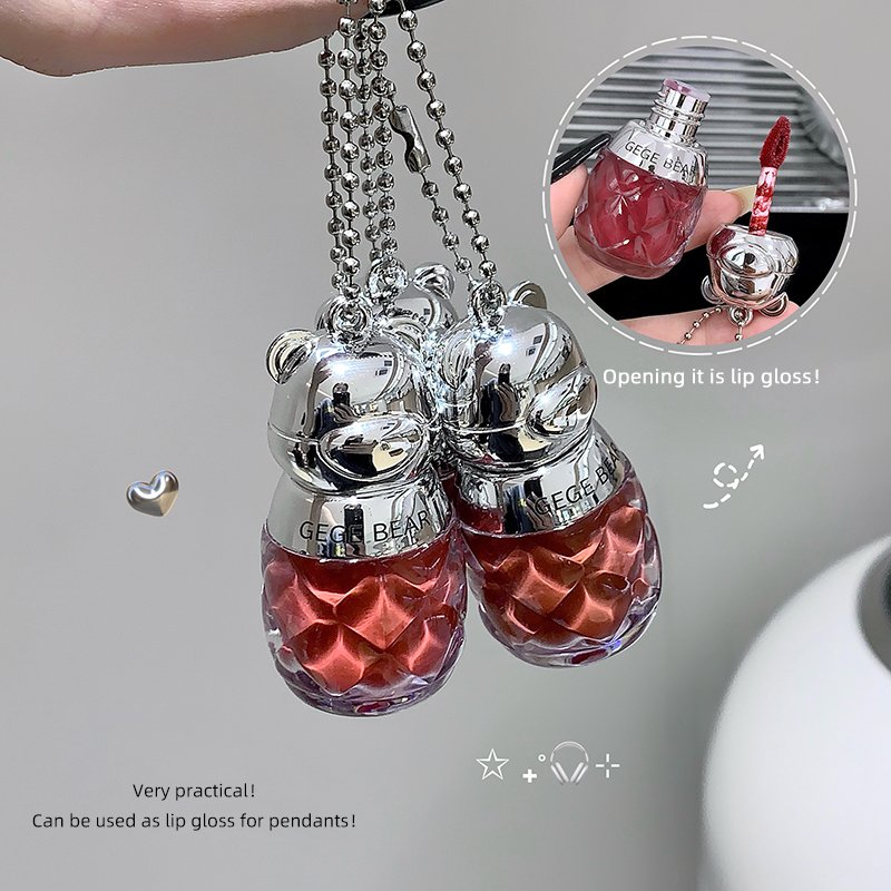 GEGEBEAR Sheer Hydrating Keychain Lip Gloss