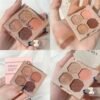 DIKALU Luminous Glittery Matte Eyeshadow Palette