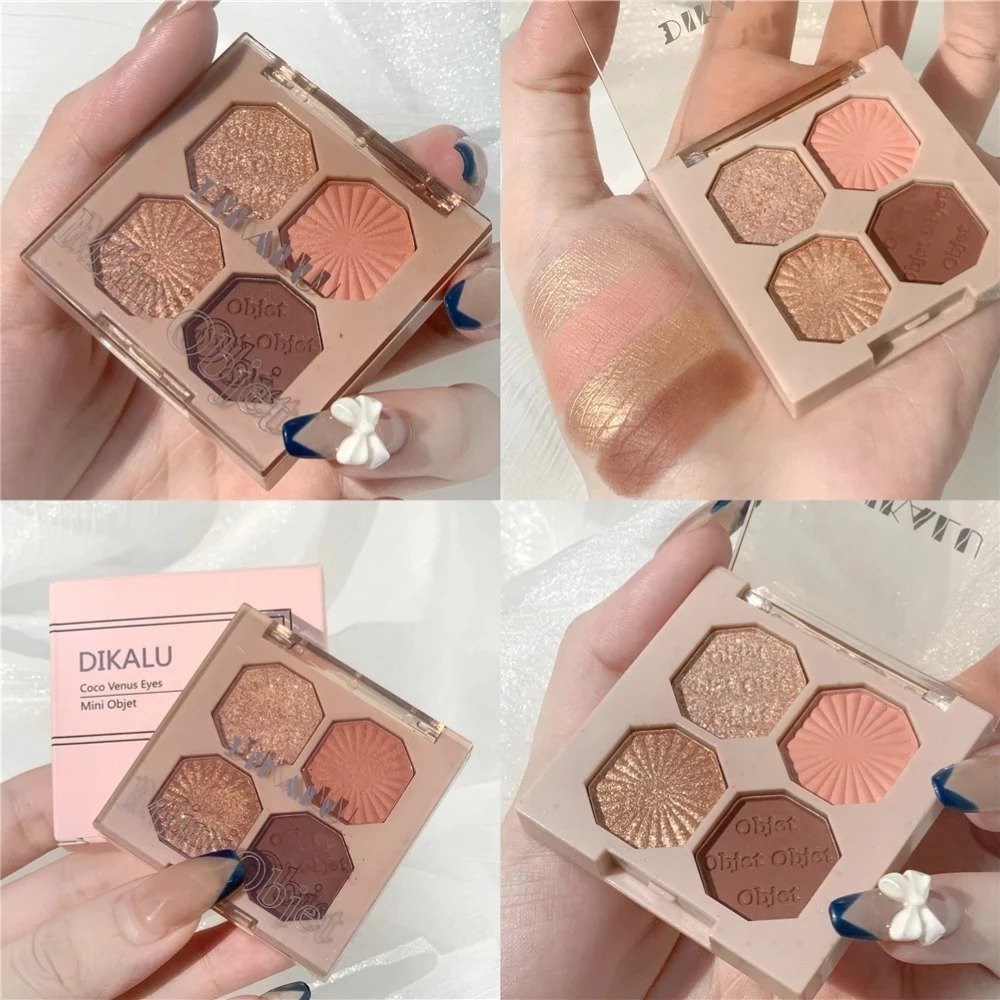 DIKALU Luminous Glittery Matte Eyeshadow Palette - Image 11