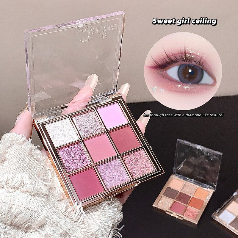 GEGE BEAR Nude Neutral Luminous Foggy Pearlscent Eyeshadow Palette - Image 8