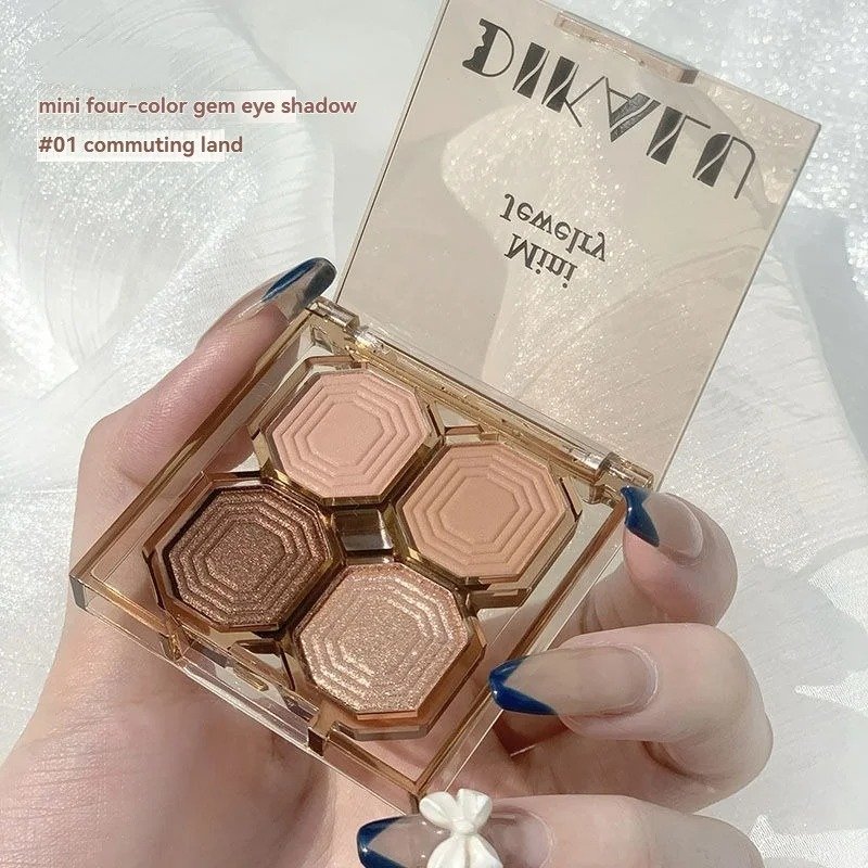 DIKALU Luminous Glittery Matte Eyeshadow Palette - Image 6