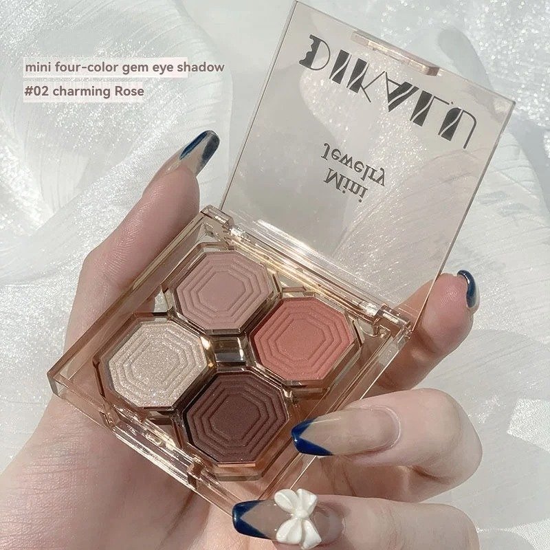DIKALU Luminous Glittery Matte Eyeshadow Palette - Image 7