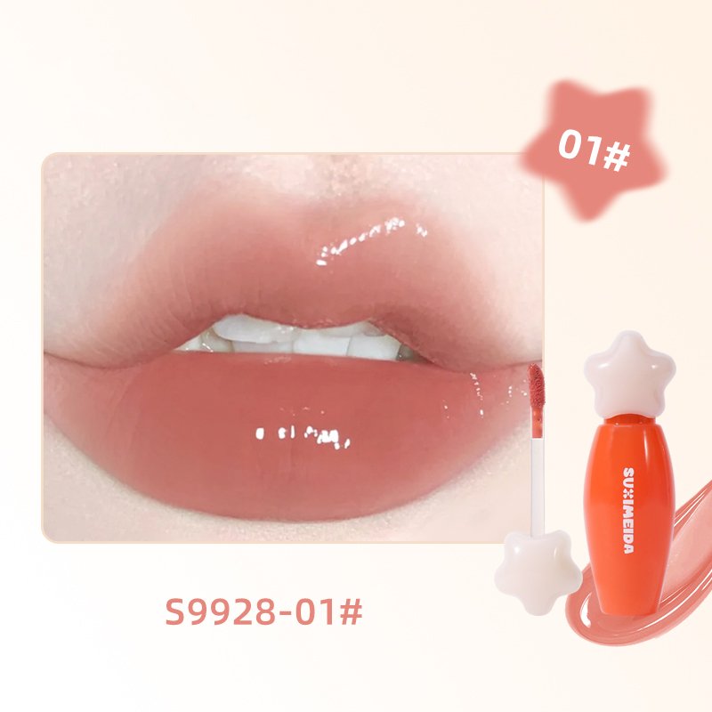 SUXIMEIDA Moisturising Lovely Star Mirror Gloss - Image 3