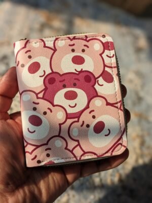 1000053768 Teddy Bear Zip Mini Purse