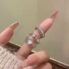 3-piece-heart-bow-ring-set-04 3-Piece Heart & Bow Ring Set