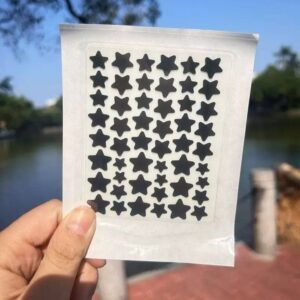 Black Star Hydrocolloid Pimple Patch – 48 Pieces