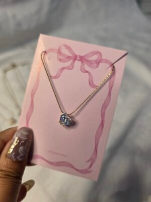 classic-crystal-heart-stainless-steel-necklace Classic Crystal Heart Stainless Steel Necklace for Women