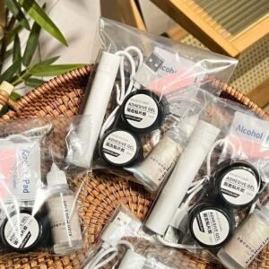 Complete Nail Adhesive Gel Kit with rechargeable UV LIGHT 01