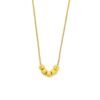 five-bead-titanium-steel-necklace-04 Five-Bead Non-Fading Titanium Steel Necklace
