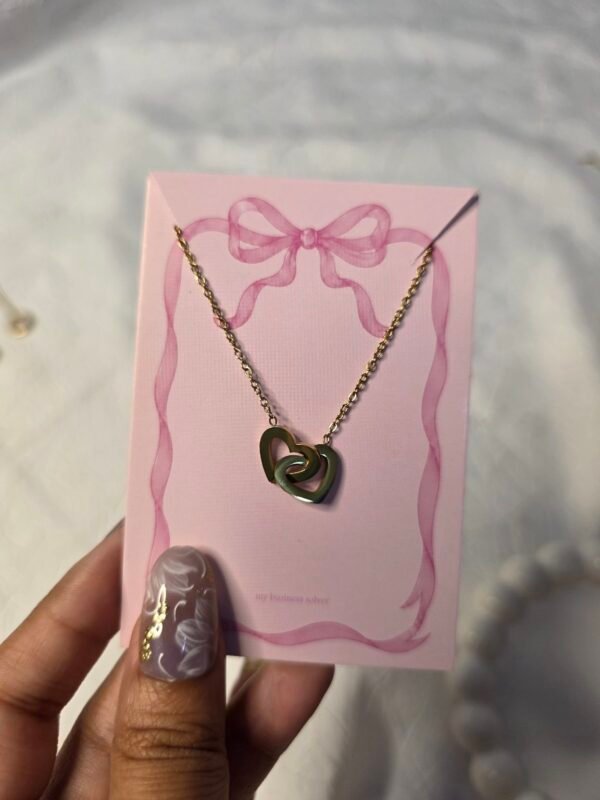 interlocking-double-heart-stainless-steel-necklace Interlocking Double Heart Stainless Steel Necklace for Women