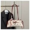 Korean Bow Armpit Shoulder Bag - Red