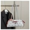 Korean Bow Armpit Shoulder Bag - Red