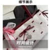 Korean Bow Armpit Shoulder Bag - Red