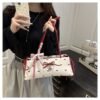 Korean Bow Armpit Shoulder Bag - Red