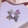 love-bow-diamond-style-3-piece-jewelry-set-04 Love Bow Full Diamond-Style 3-Piece Jewelry Set