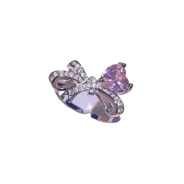 love-bow-diamond-style-3-piece-jewelry-set-05 Love Bow Full Diamond-Style 3-Piece Jewelry Set