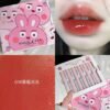 MAGIC CASA Strawberry Rabbit Water-Light Lip Glaze 6-Piece Set