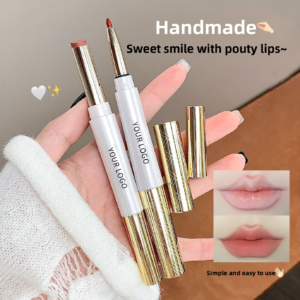 KAKASHOW Soft Fog Double Head Lipliner+Lipstick