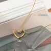 minimal-heart-collarbone-necklace-03 Minimal Heart Collarbone Love Necklace