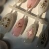 pink-pearl-bow-star-press-on-nails-04 Pink Pearl Bow & Star Press-On Nails Set