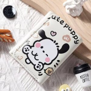 Pochacco Cream Cute Wallet