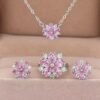 romantic-cherry-blossom-jewelry-set-01 Romantic Cherry Blossom Jewelry Set