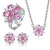 romantic-cherry-blossom-jewelry-set-05 Romantic Cherry Blossom Jewelry Set