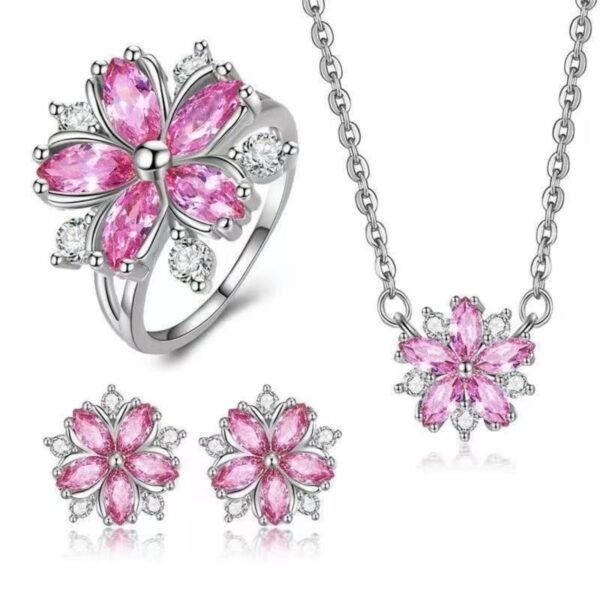 romantic-cherry-blossom-jewelry-set-05 Romantic Cherry Blossom Jewelry Set