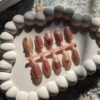 rose-gold-vintage-frame-press-on-nails Rose Gold Vintage Frame Press-On Nails