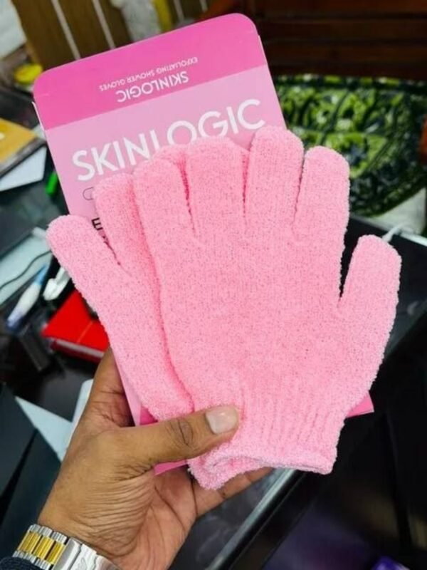 skinlogic-exfoliating-shower-gloves-01 SKINLOGIC Exfoliating Shower Gloves - 1 Pair