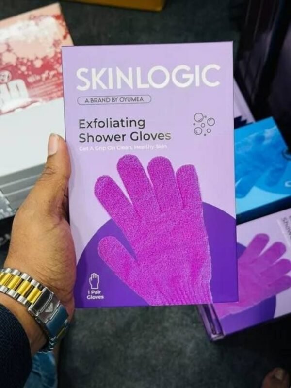 skinlogic-exfoliating-shower-gloves-05 SKINLOGIC Exfoliating Shower Gloves - 1 Pair