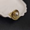 stainless-steel-pearl-swirl-ring-03 Stainless Steel Pearl Swirl Statement Ring