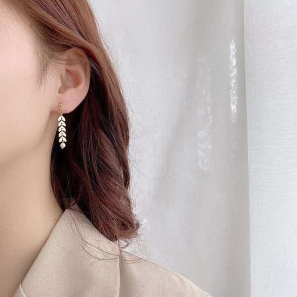 wheat-ear-pearl-jewelry-set-07 Wheat Ear Pearl Necklace, Earrings & Bracelet Set