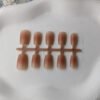 Peach Blush Nude Ombre Press-On Nails