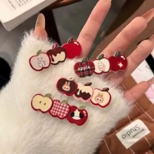 Apple Hair Clip