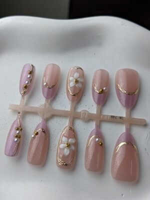 blush-pearl-floral-3d-press-on-nails-01 Blush Pearl Floral 3D Press-On Nails