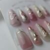 celestial-blush-gold-3d-press-on-nails-04 Celestial Blush Gold 3D Press-On Nails