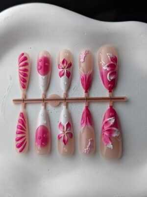 pink-blossom-art-3d-press-on-nails-1 Pink Blossom Art 3D Press-On Nails
