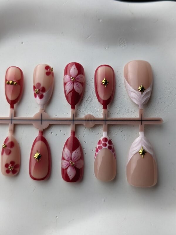 ruby-blossom-star-3d-press-on-nails-1 Ruby Blossom Star 3D Press-On Nails