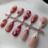 ruby-blossom-star-3d-press-on-nails-3 Ruby Blossom Star 3D Press-On Nails