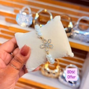 sh-brc-261013-001-pearl-beaded-crystal-flower-bracelet Pearl Beaded Crystal Flower Bracelet