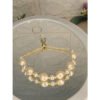 Classic Pearl and Gold Bead Adjustable Bracelet